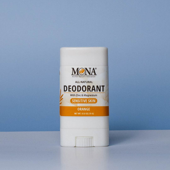 1 pack select scent. orange natural deodorant travel size point 53 oz