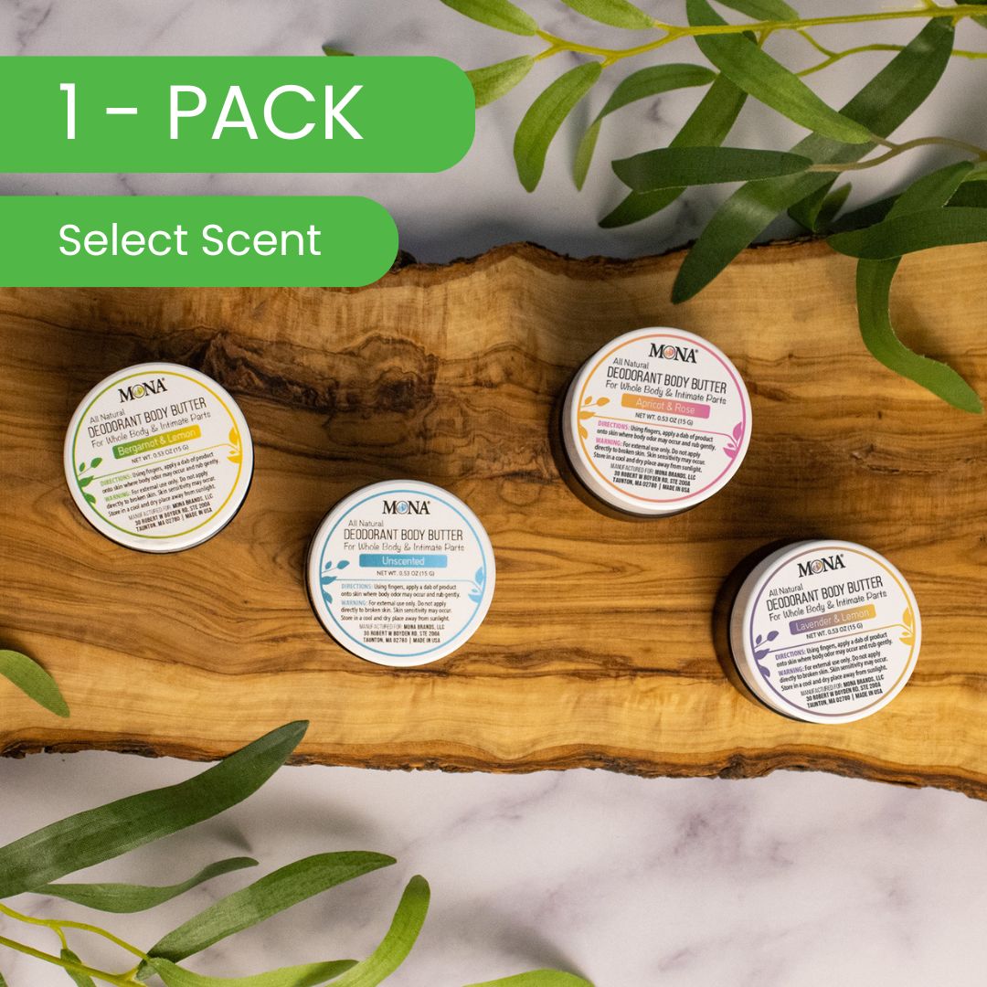 Deodorant for Whole Body & Intimate Parts Travel Sized