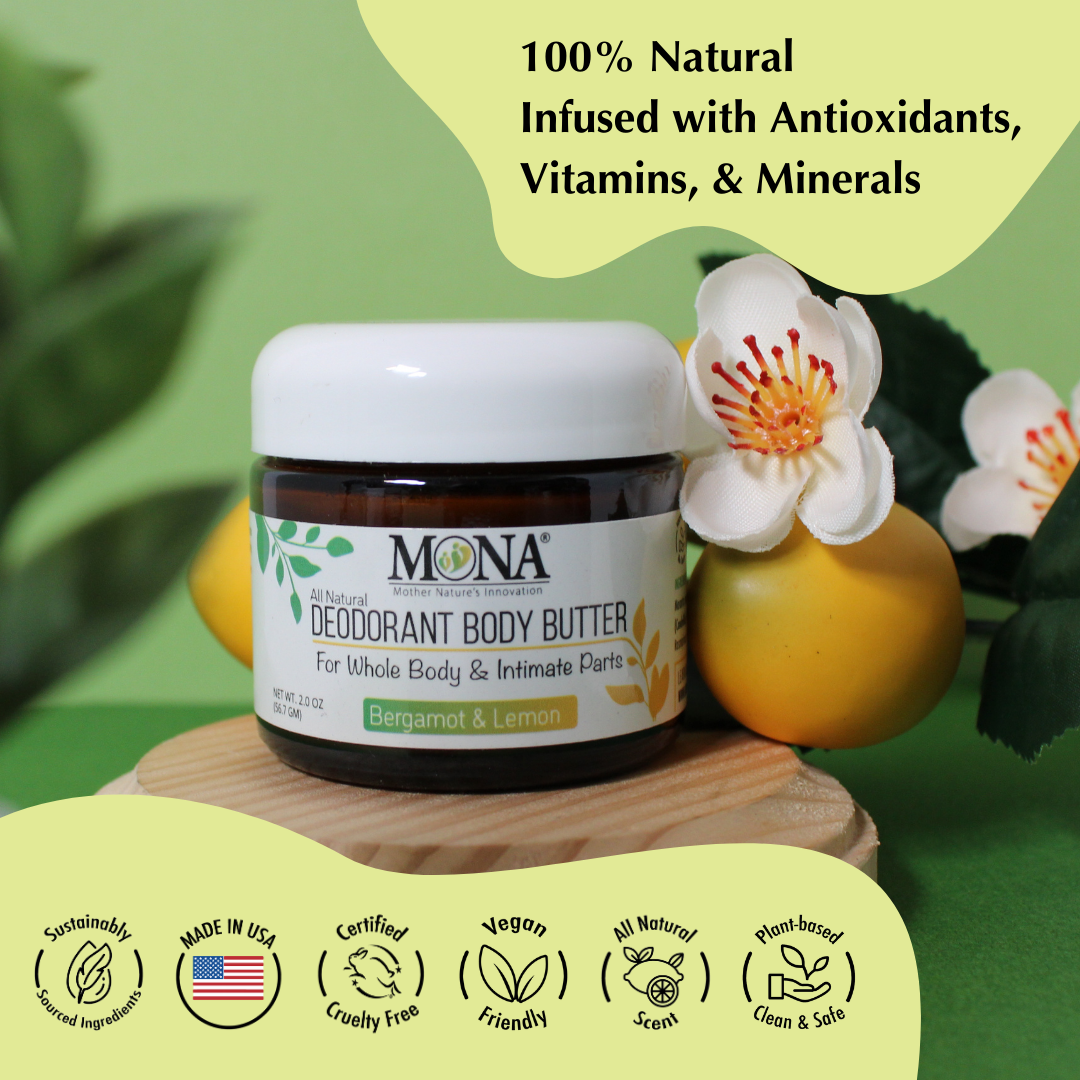 CUSTOM 2-Pack | Shea Cream Deodorant for Whole body & Intimate Parts All-Day Odor Protection