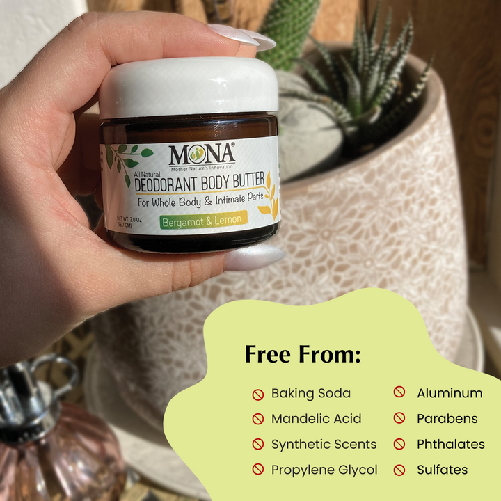 CUSTOM 3-Pack | Shea Cream Deodorant for Whole body & Intimate Parts All-Day Odor Protection