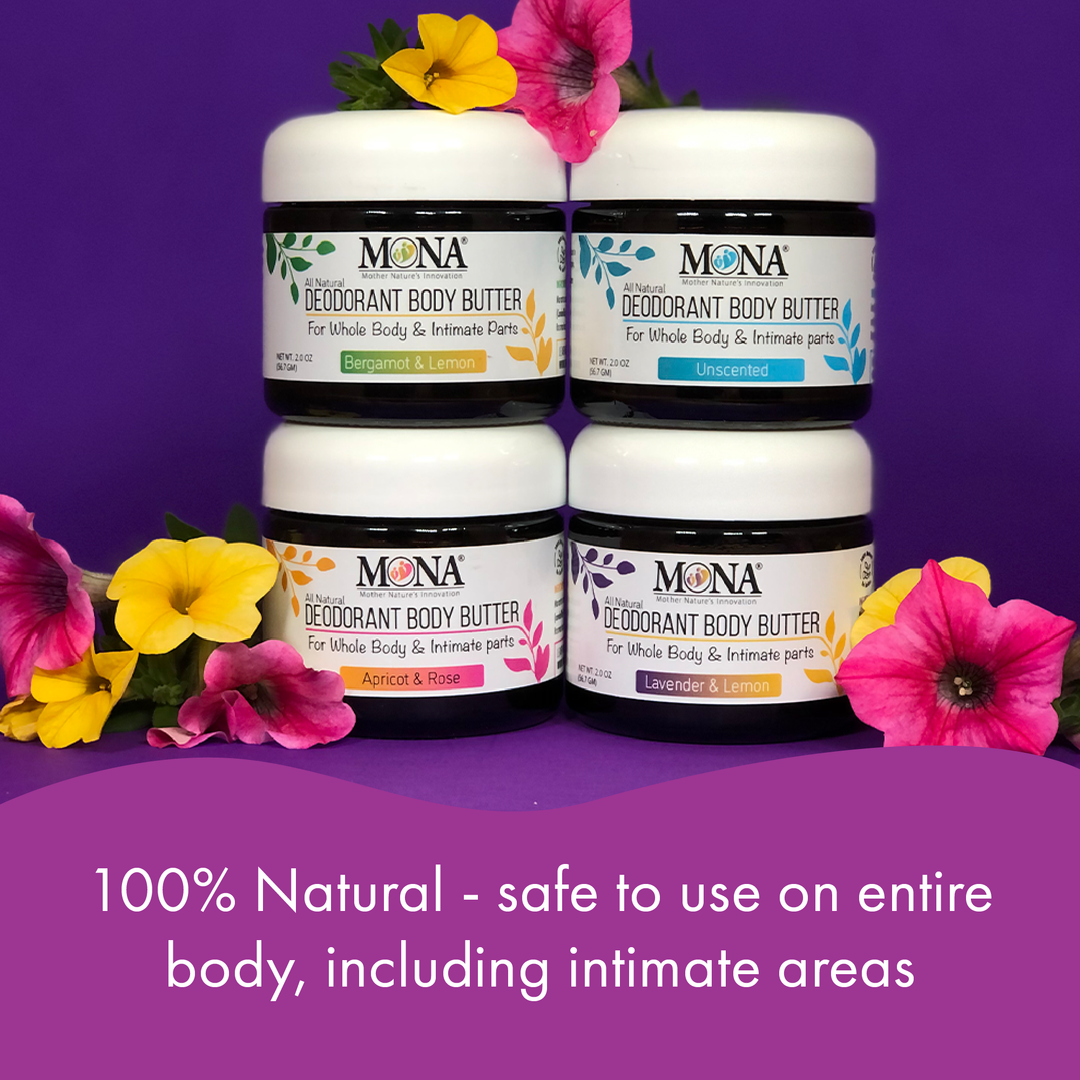 CUSTOM 3-Pack | Shea Cream Deodorant for Whole body & Intimate Parts All-Day Odor Protection