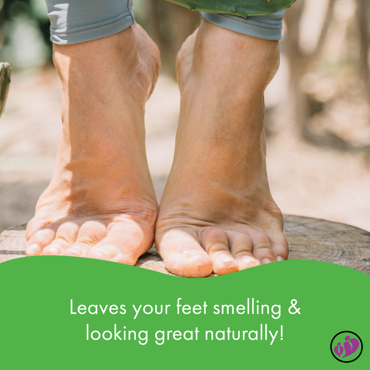 All Natural Foot Balm Deodorant | Eucalyptus & Lemon | 2.0 Oz