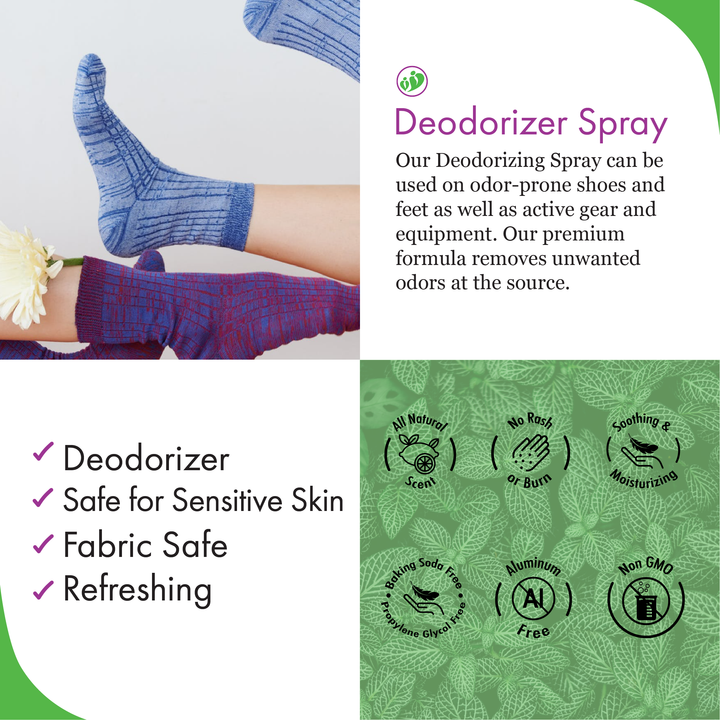 Shoe Deodorizer Spray | Foot Order Eliminator Spray