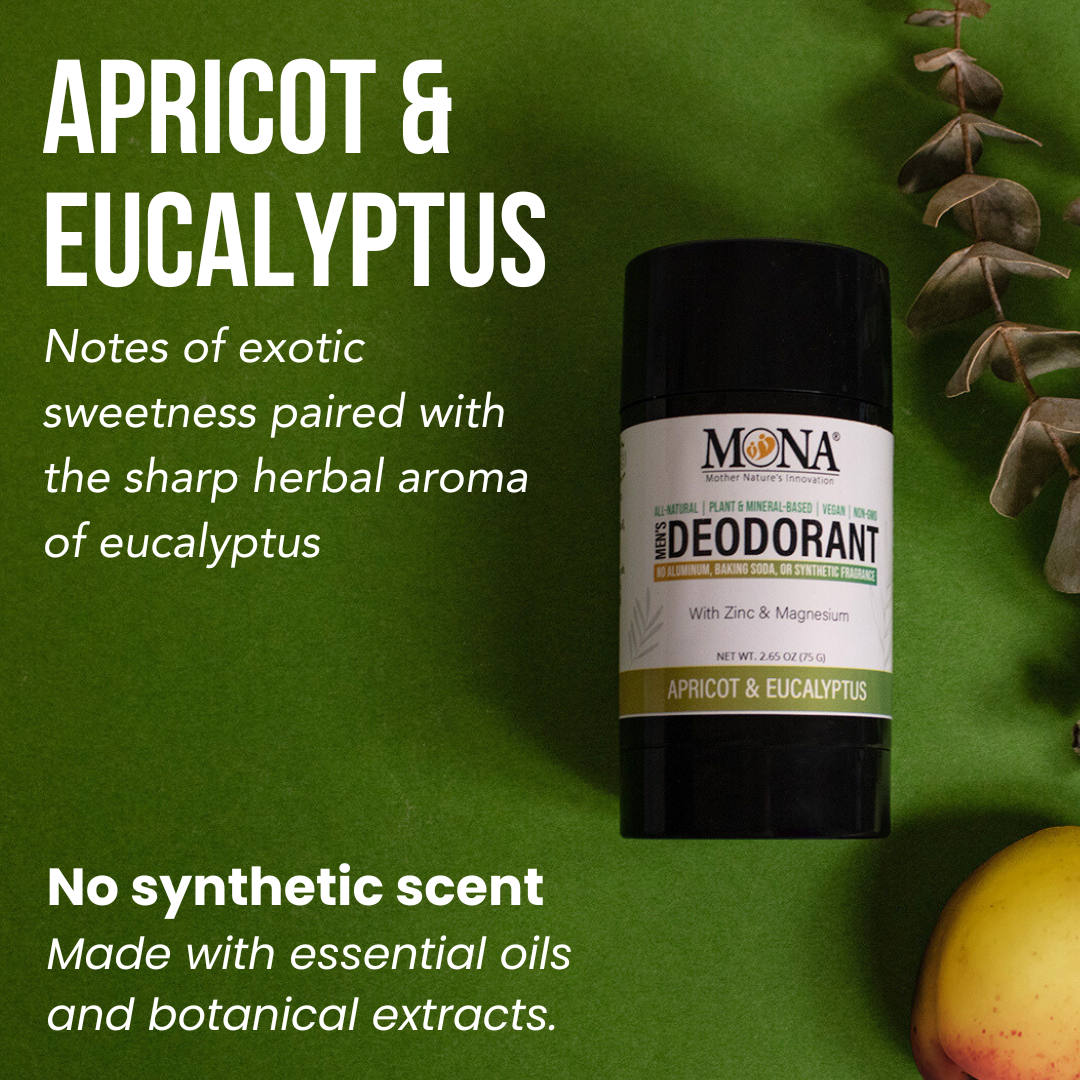 Men's Natural Deodorant | All-Natural Deodorant for Men, Women, & Teens | 2.65 Oz