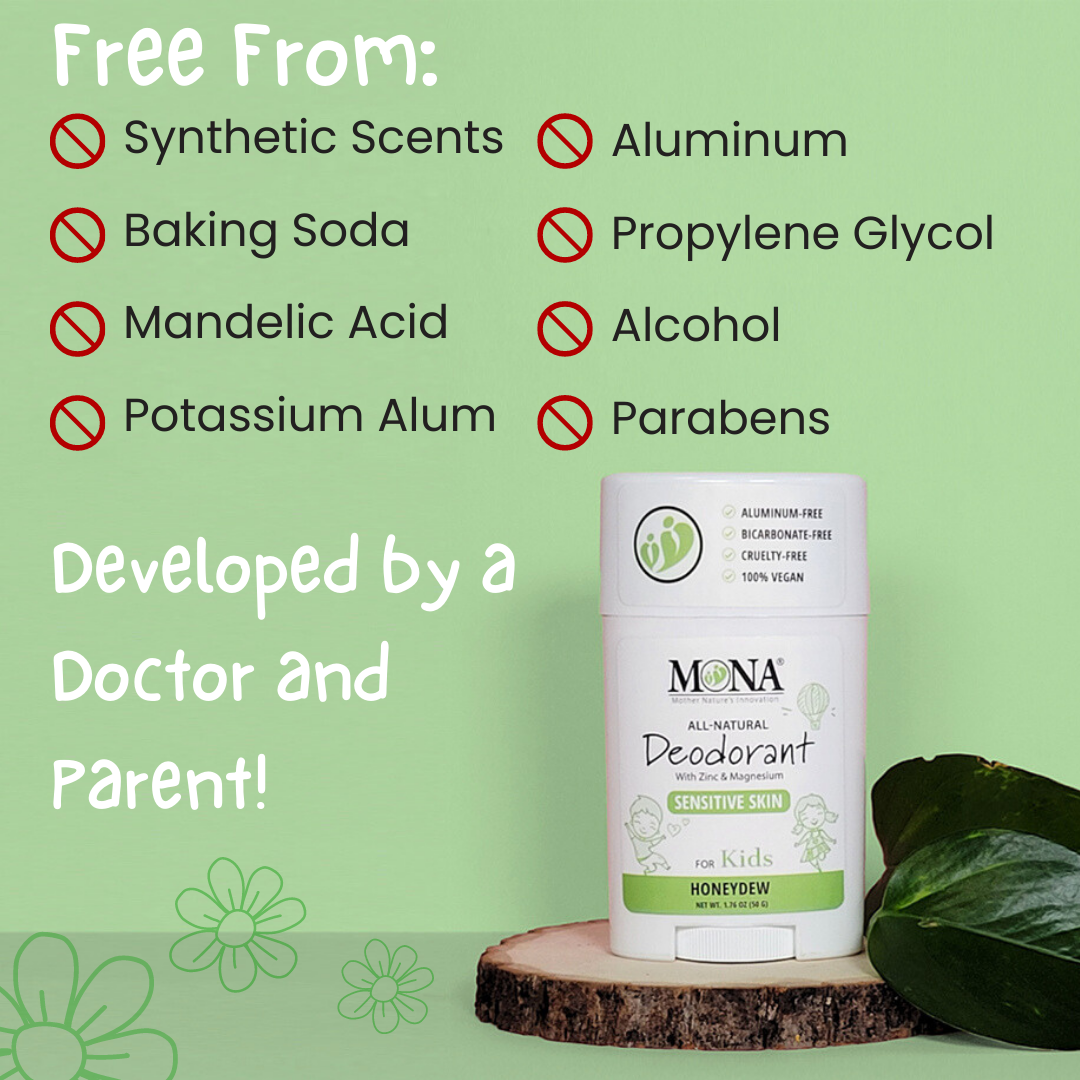 Deodorant for Kids - All-Natural | 1.76 Oz