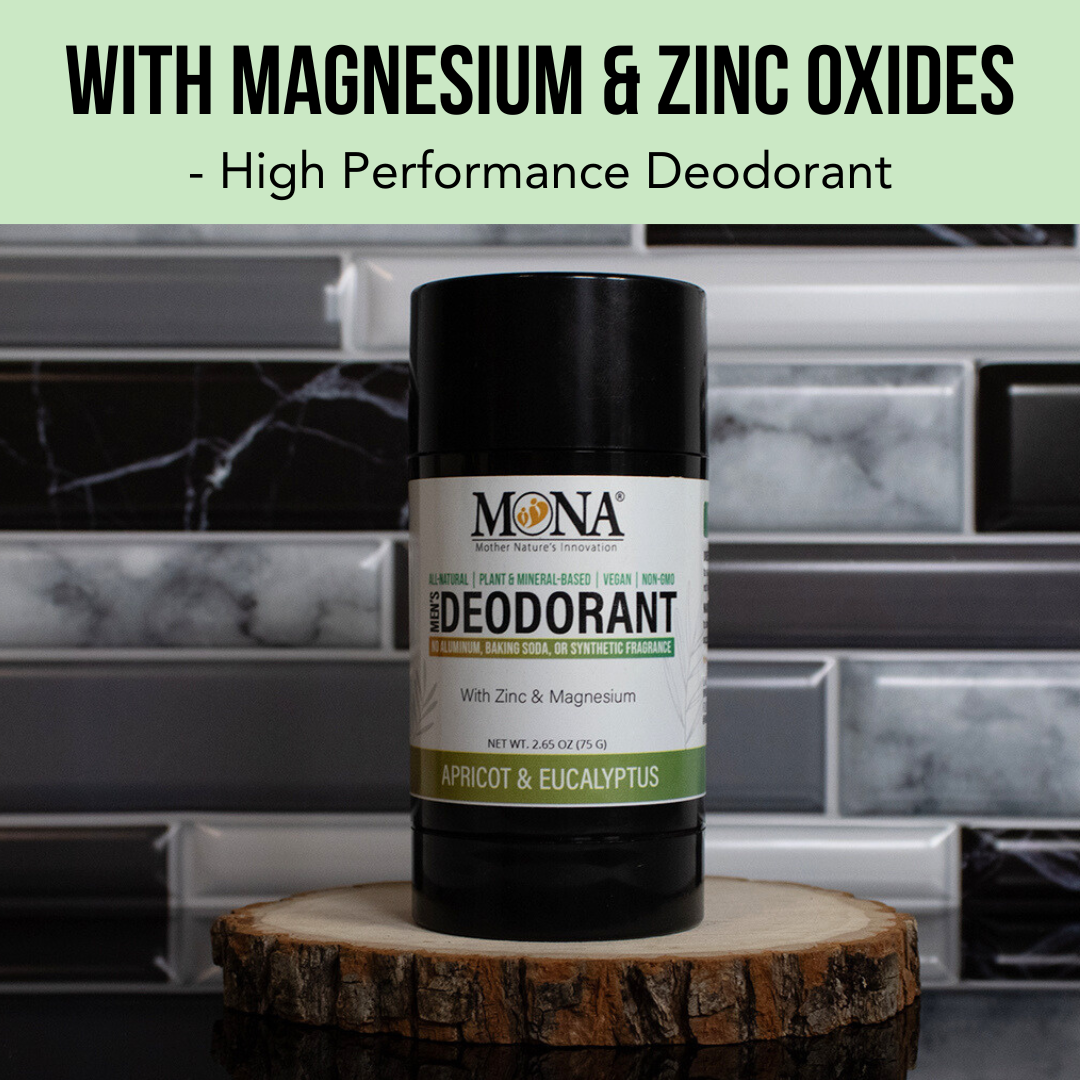 Men's Natural Deodorant | All-Natural Deodorant for Men, Women, & Teens | 2.65 Oz