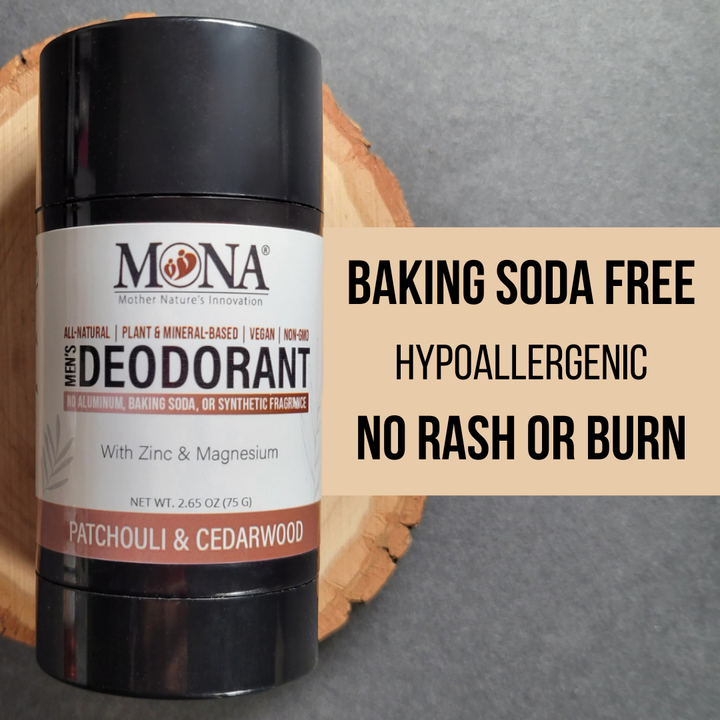Men's Natural Deodorant | All-Natural Deodorant for Men, Women, & Teens | 2.65 Oz