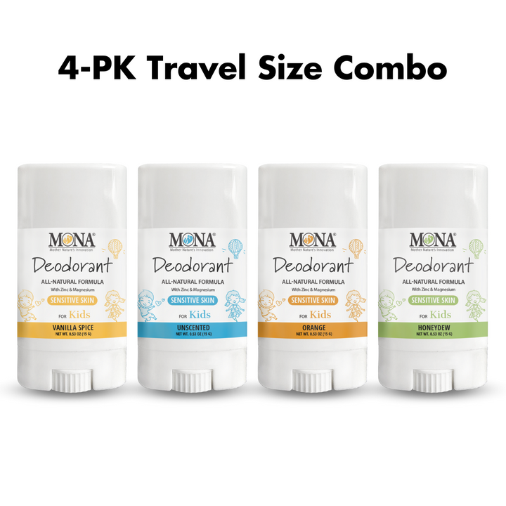 Deodorant for Kids | Kids Deodorant | Travel size, Sample Size, Natural deodorant for Boys, Gilrs, Teens, Pre-teens