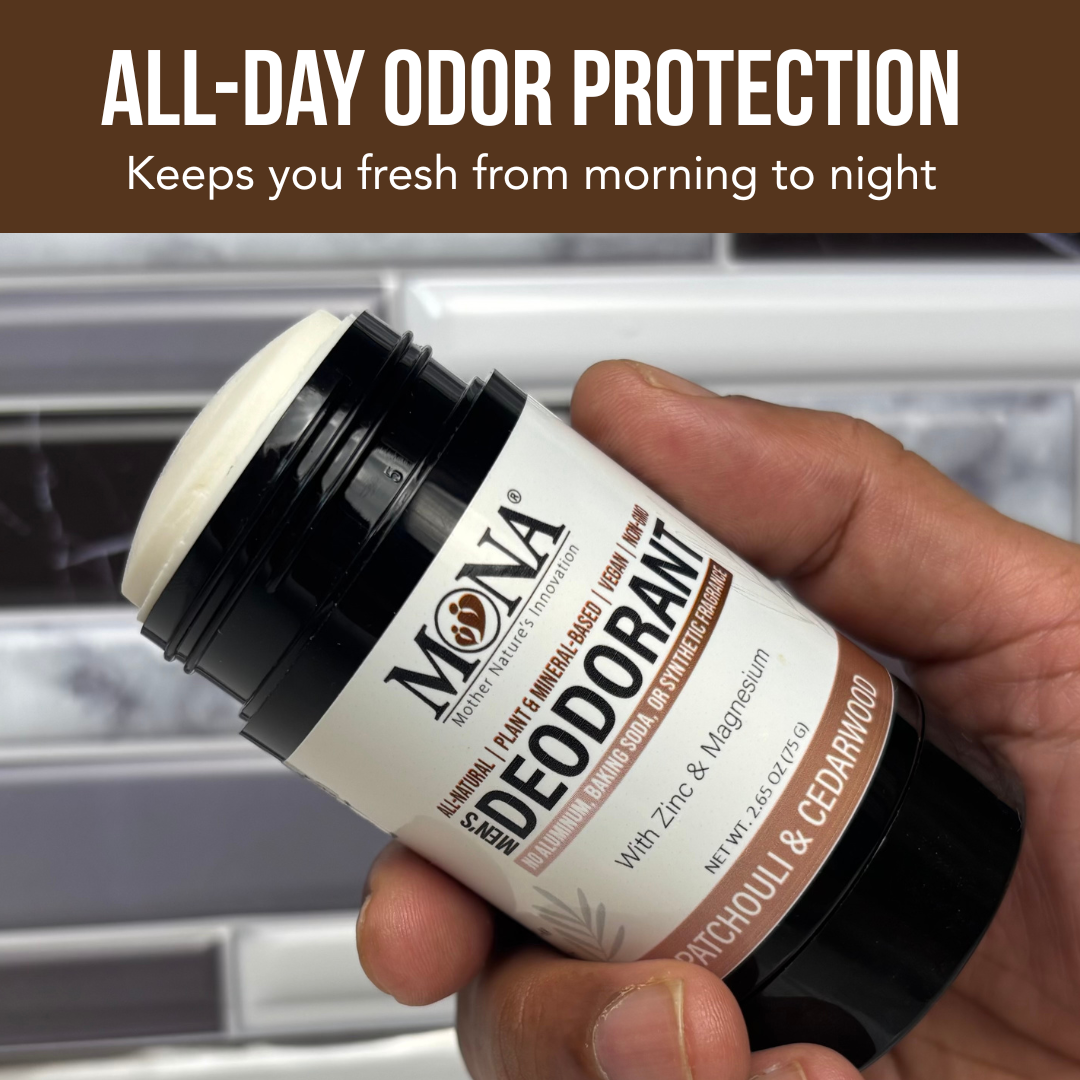 Men's Natural Deodorant | All-Natural Deodorant for Men, Women, & Teens | 2.65 Oz