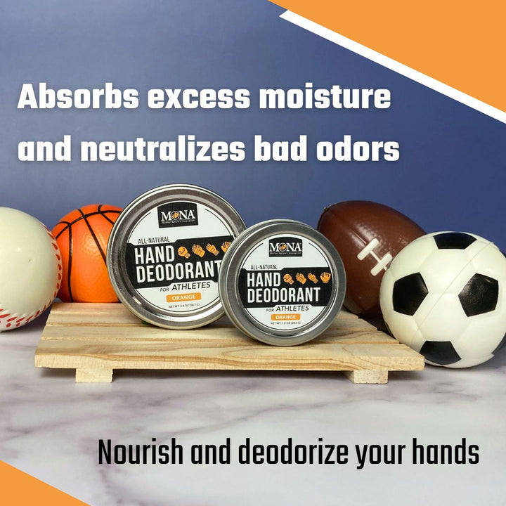 Absorbs excess moisture and neutralizes bad odors. nourish and deodorize your hands.