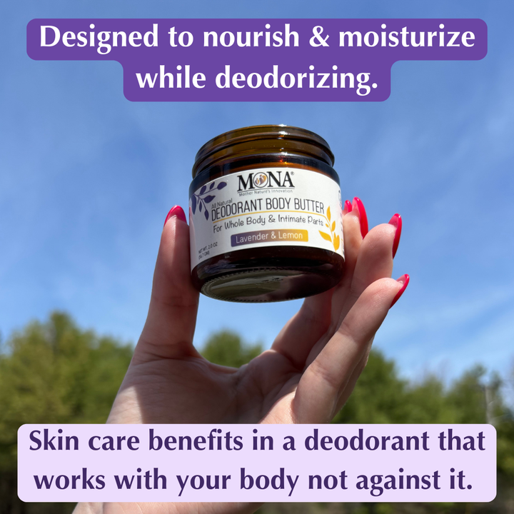 CUSTOM 2-Pack | Shea Cream Deodorant for Whole body & Intimate Parts All-Day Odor Protection