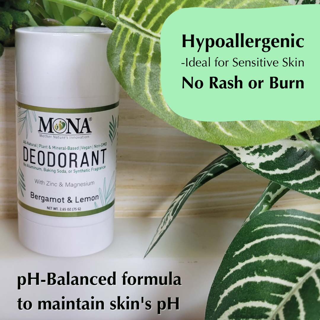 Natural Deodorant for Women, Men & Teens | with Magnesium | 2.65 Oz