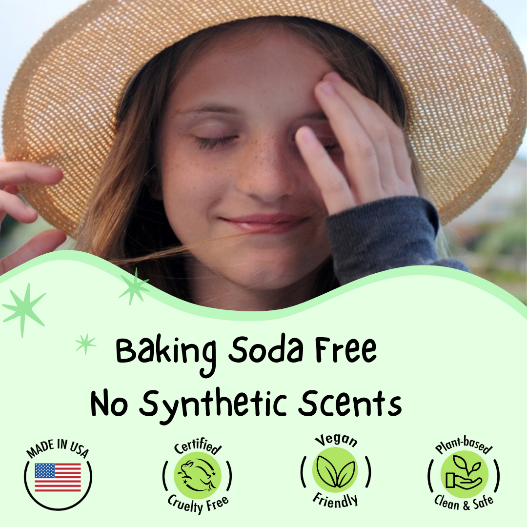 CUSTOM 2-Pack | All Natural Kids Deodorant for Boys and Girls