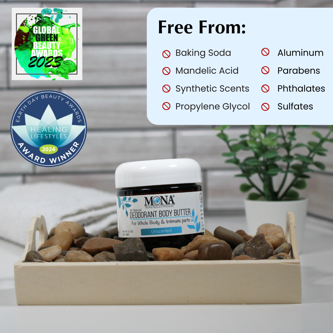 CUSTOM 2-Pack | Shea Cream Deodorant for Whole body & Intimate Parts All-Day Odor Protection