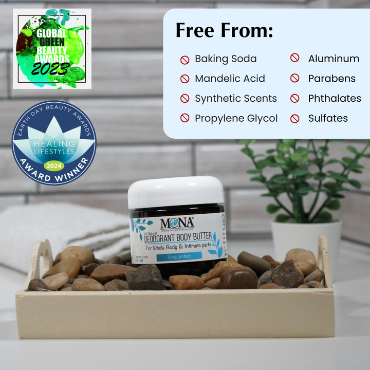 CUSTOM 2-Pack | Shea Cream Deodorant for Whole body & Intimate Parts All-Day Odor Protection