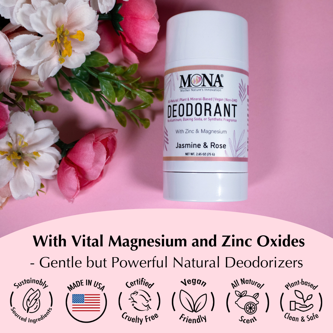 Natural Deodorant for Women, Men & Teens | with Magnesium | 2.65 Oz