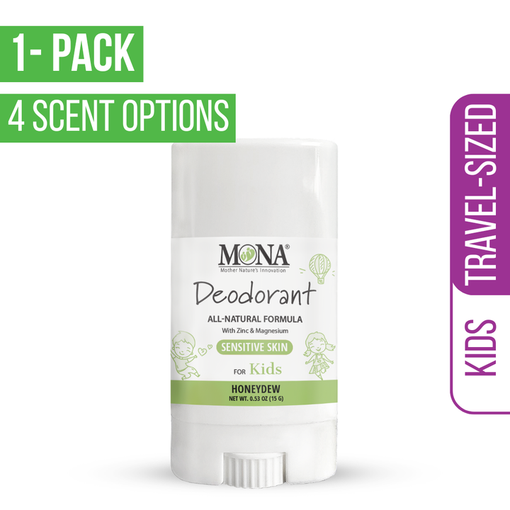 Travel Size KIDS Deodorant Natural (0.53 oz)