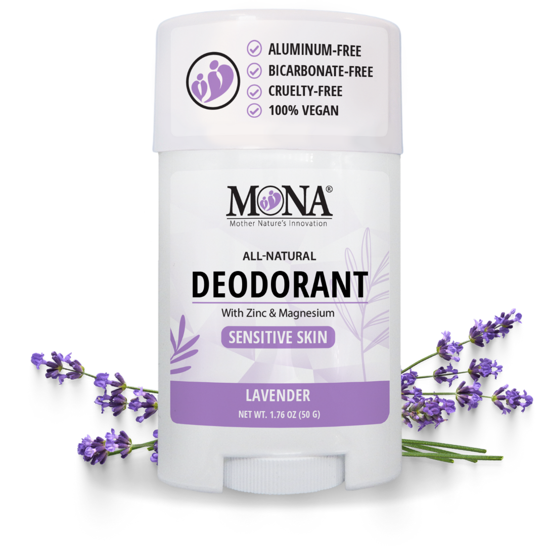 Deodorant for Women, Men, and Teens, Lavender Deodorant, All Natural deodorant for sensitive skin
