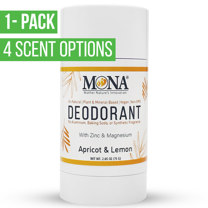 Natural Deodorant for Women, Men & Teens | with Magnesium | 2.65 Oz