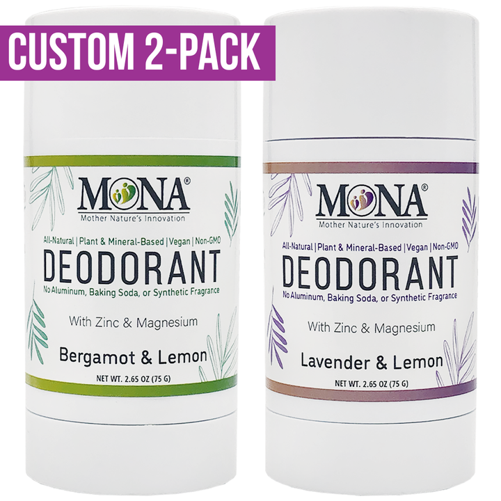 CUSTOM 2-Pack | Deodorant for Women, Men, Teens | 2.65 Oz Ea.