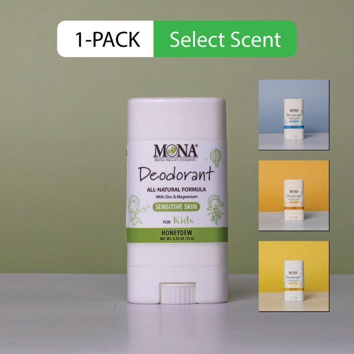 Travel Size Natural KIDS Deodorant (0.53 oz)