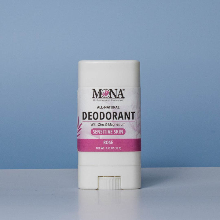 Rose natural deodorant travel size point 53 oz 