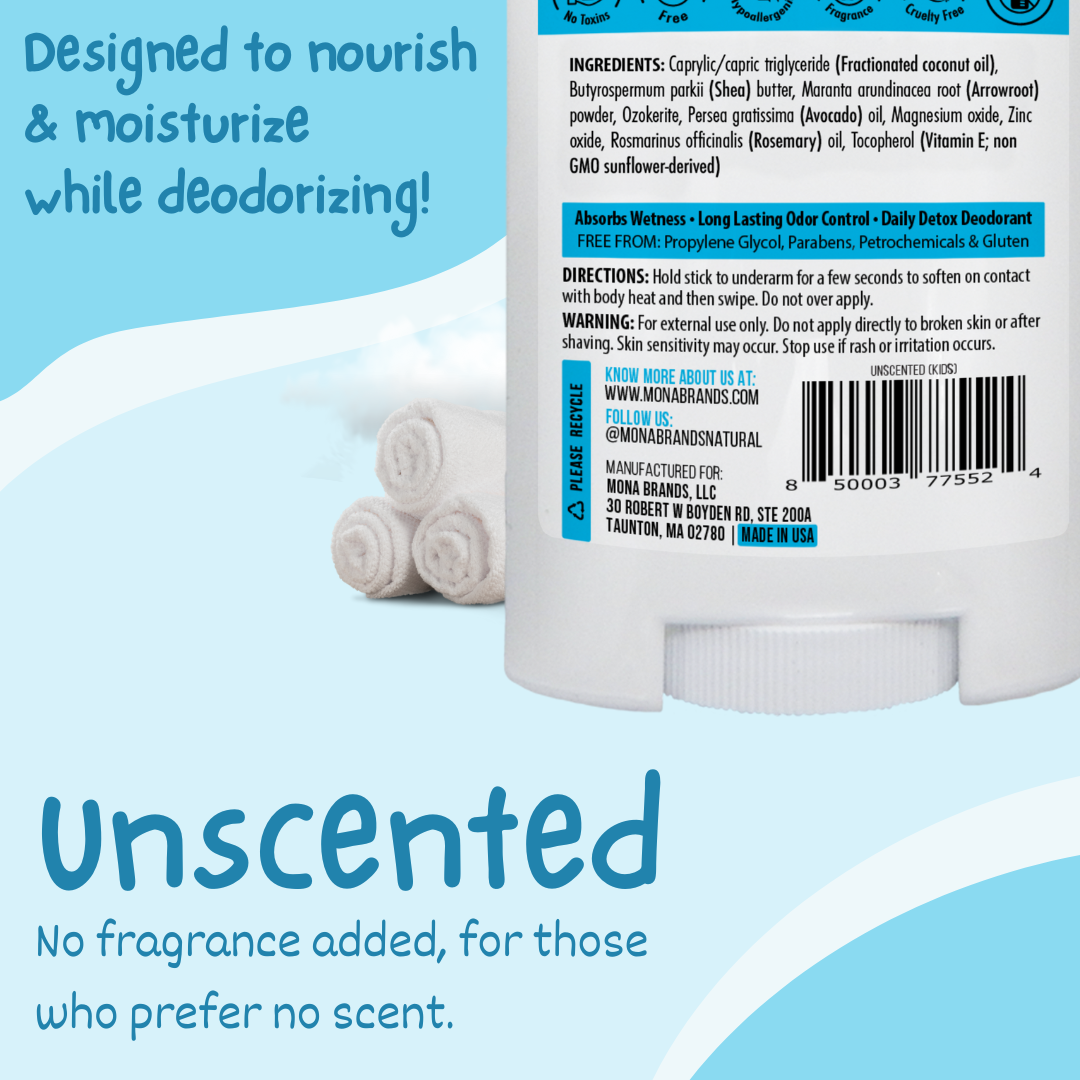 CUSTOM 3-Pack | 100% Natural Kid's Deodorant
