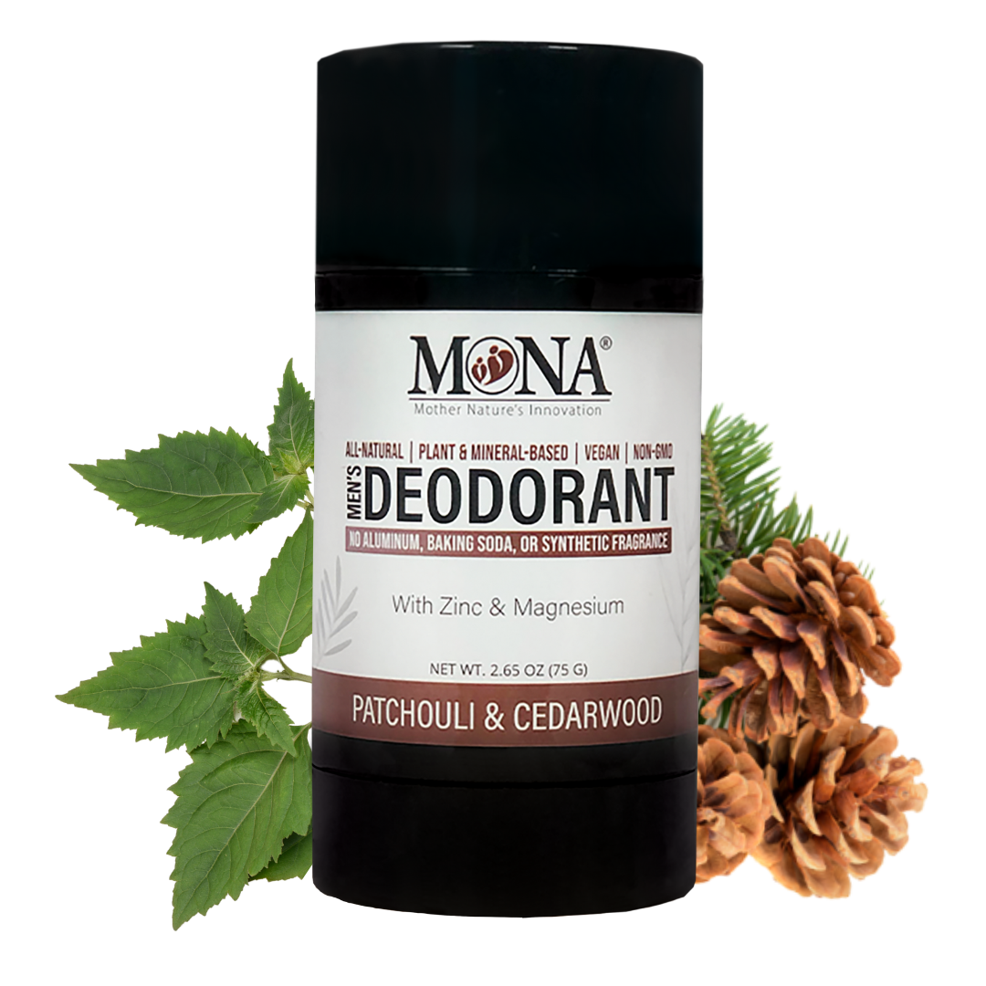 All Natural Deodorant for Men | Men's Dedoroant | Natural Deodorant for Sensitive skin | Hypoallergenic | aluminum and Baking Soda free Deodorant | Patchouli  and Cedarwood scents