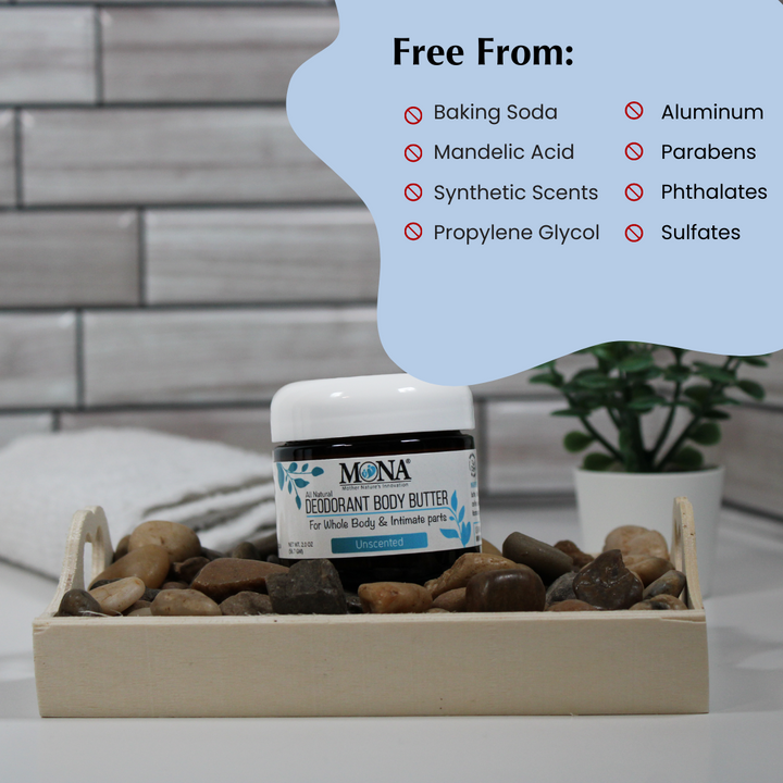 CUSTOM 2-Pack | Shea Cream Deodorant for Whole body & Intimate Parts All-Day Odor Protection
