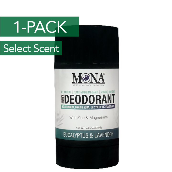 Men's Natural Deodorant | All-Natural Deodorant for Men, Women, & Teens | 2.65 Oz