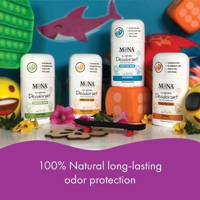CUSTOM 3-Pack | 100% Natural Deodorant for Kids