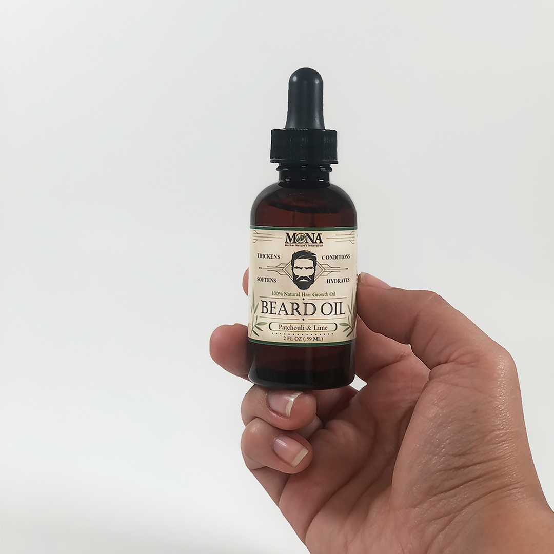 100% Natural Beard Growth Oil