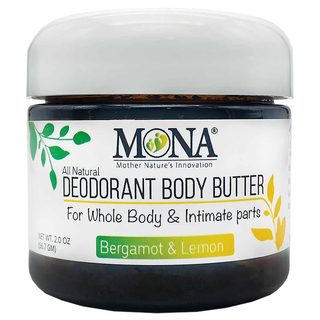 Deodorant Body Butter for Whole Body & Intimate Parts | 2.0 Oz