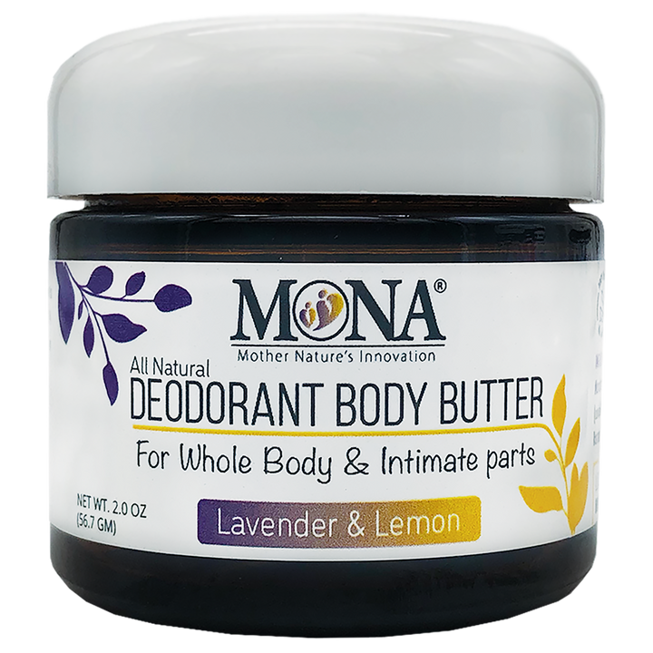 Deodorant Body Butter for Whole Body & Intimate Parts | 2.0 Oz