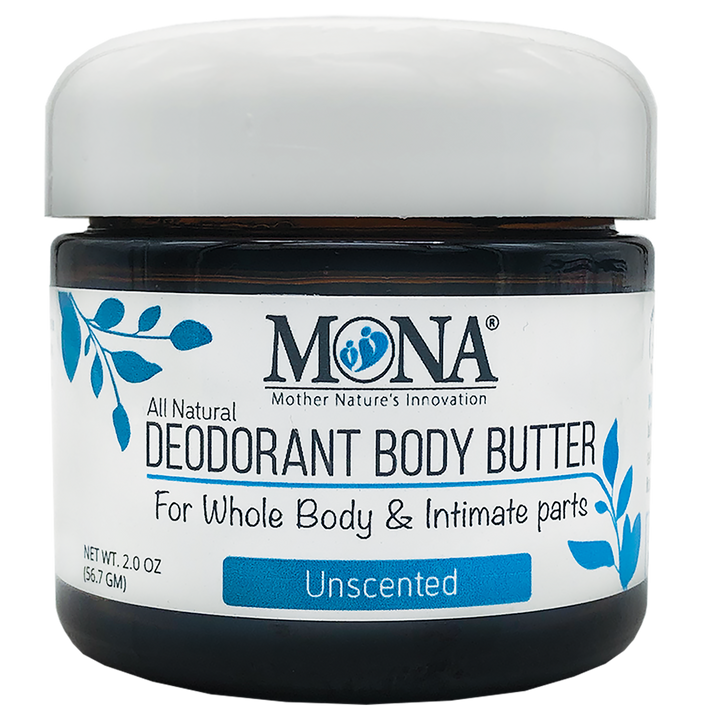 Deodorant Body Butter for Whole Body & Intimate Parts | 2.0 Oz