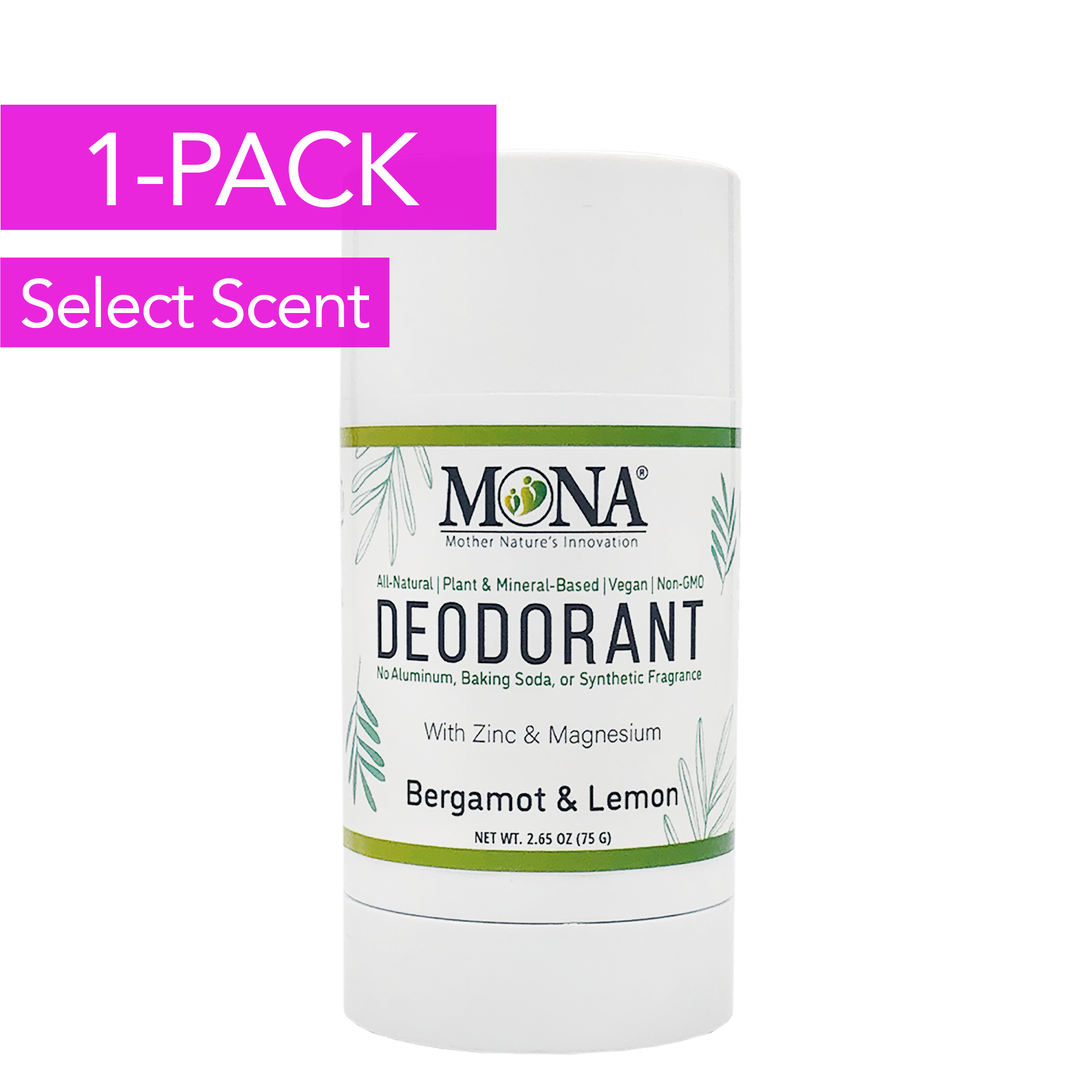 Natural Deodorant for Women, Men & Teens | with Magnesium | 2.65 Oz